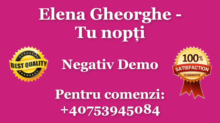Tu nopti – Elena Gheorghe