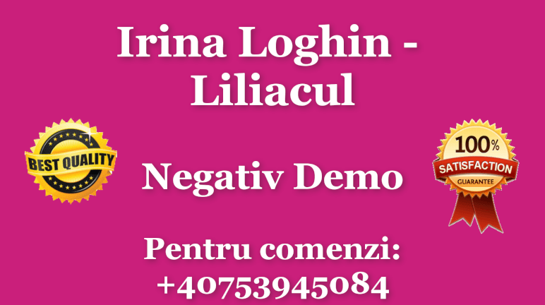 Liliacul – Irina Loghin – Negativ Karaoke Demo by Gabriel Gheorghiu