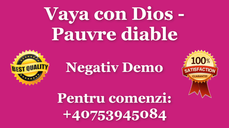 Pauvre diable (LIVE) – Vaya con Dios – Negativ Karaoke Demo
